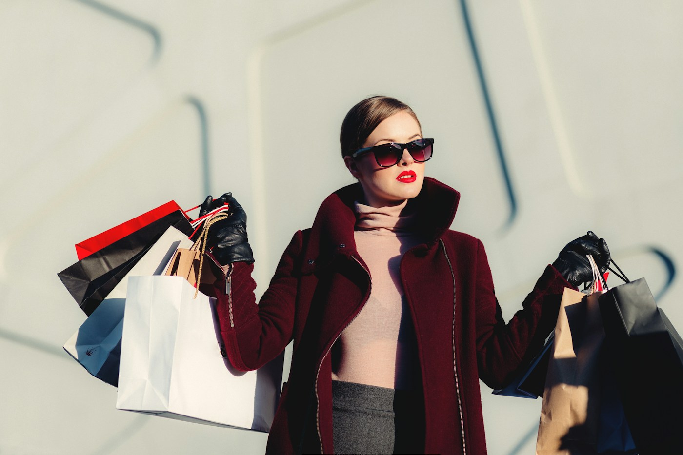 Fashion inspiration: a woman browsing clothing in a boutique